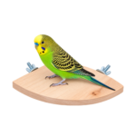 15 CM Natural Wooden Corner Bird Perch Platform – WP04