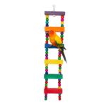 Colourful Pine Wood & Wooden Beads Bird Ladder – WL07
