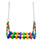 Pinewood Swing with Beads-WS28